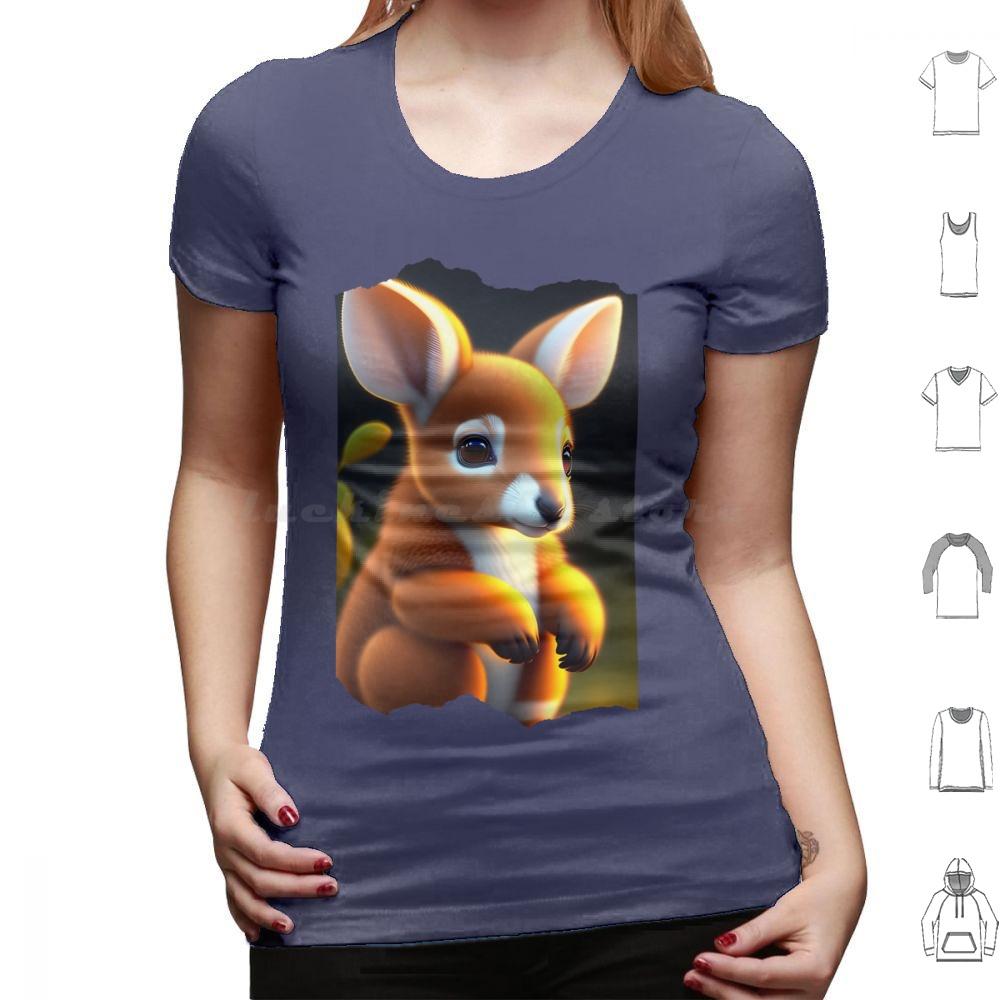 Cute Animals  Animal  Animals  Legendary Animals  Cute Kango T Shirt 6xl Cotton Cool Tee Animals Cute Animal Legendary Kango