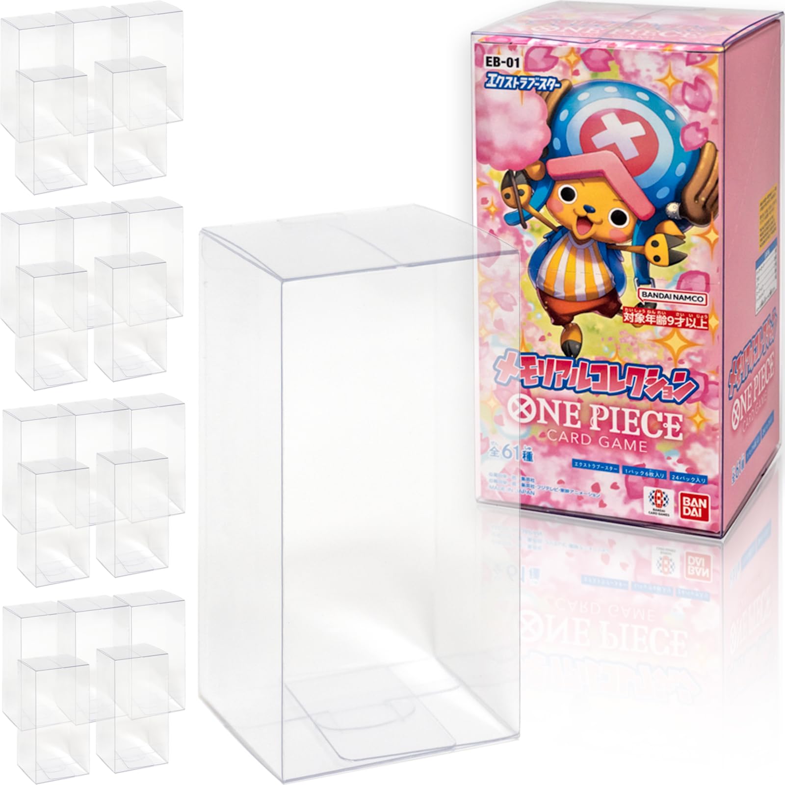 

EYESRAIL Boxx Guardian One Piece Card Game BOX Hard Loader UV Cut Collection Storage Case Piece BOX Hard (Один тип [OP-05], [20 шт.])