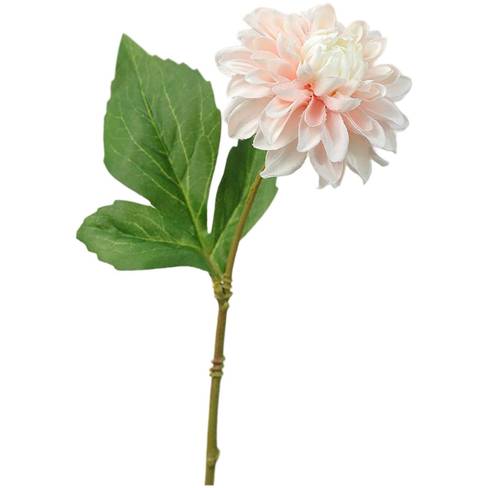 Artificial Silk Dahlia Flower Stem for Wedding Arrangements Home Decoration Office Space and Photo Shoot Backgrounds