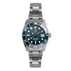 HYAKUICHI 101 No.16D 38mm Automatic Dive Watch with Ceramic Bezel, Date Display, and Mechanical Movement, Deep Aqua Hack Function