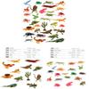 Mini Insect Model Set With Colorful Soft Rubber Figures For Educational Display And Collection