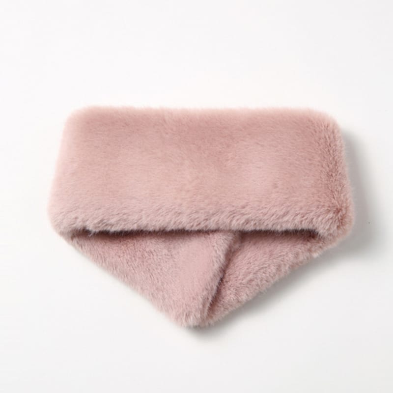 LALA Magnetic Fur Scarf - Pink