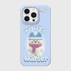 Luxus Clmj Koreanisches INS Coole Katze Handyhülle für iPhone 17 16 15 14 13 12 11 Pro Max X XS XR Plus Air Glänzende Folie Harte PC-Abdeckung