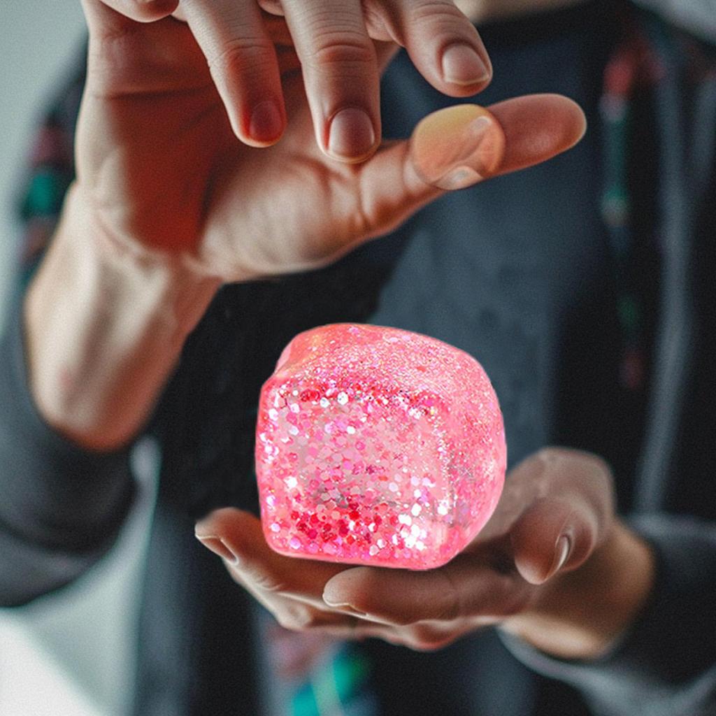 IceCube Anti-stress S quishy Toys Slow Rebound Stress Relief Ball Decompresion Fidget Toy For Adults Birthday Gifts Sensory Toy