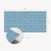 Package of Vinyl Tiles with Pattern for Living Room Self-Adhesive Geometric Pattern of Diamonds 10X40X20 Cm