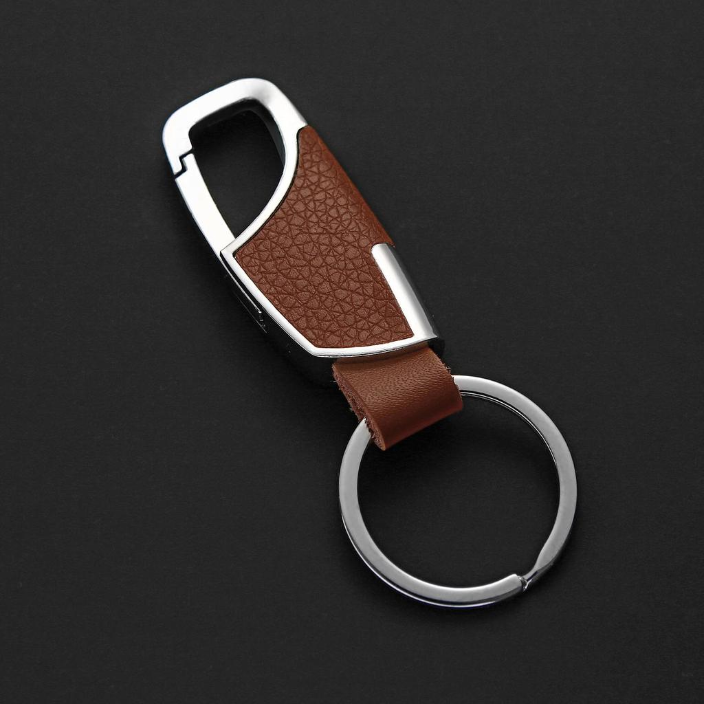 Personalized Men's Car Keychain with Engraved Logo - Creative Waist-Hanging Buckle, Ideal for Promotional Gifts