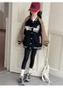 Girls' Spring and Autumn Western-Style Sports Baseball Jacket