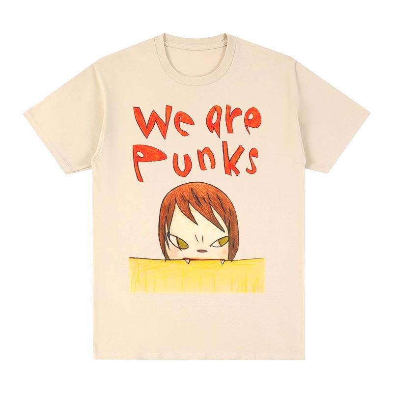 We Are Punks T-shirt Print O Neck T-shirt Women T Shirt New Fashion Short Sleeve Womens Tops Cute Clothing
