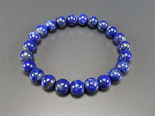 [Stone Town] AAA Lapis Lazuli Bracelet, Natural Stone, Approx. 8mm, Uncolored, Excellent Color, Fragment of the Sky 165