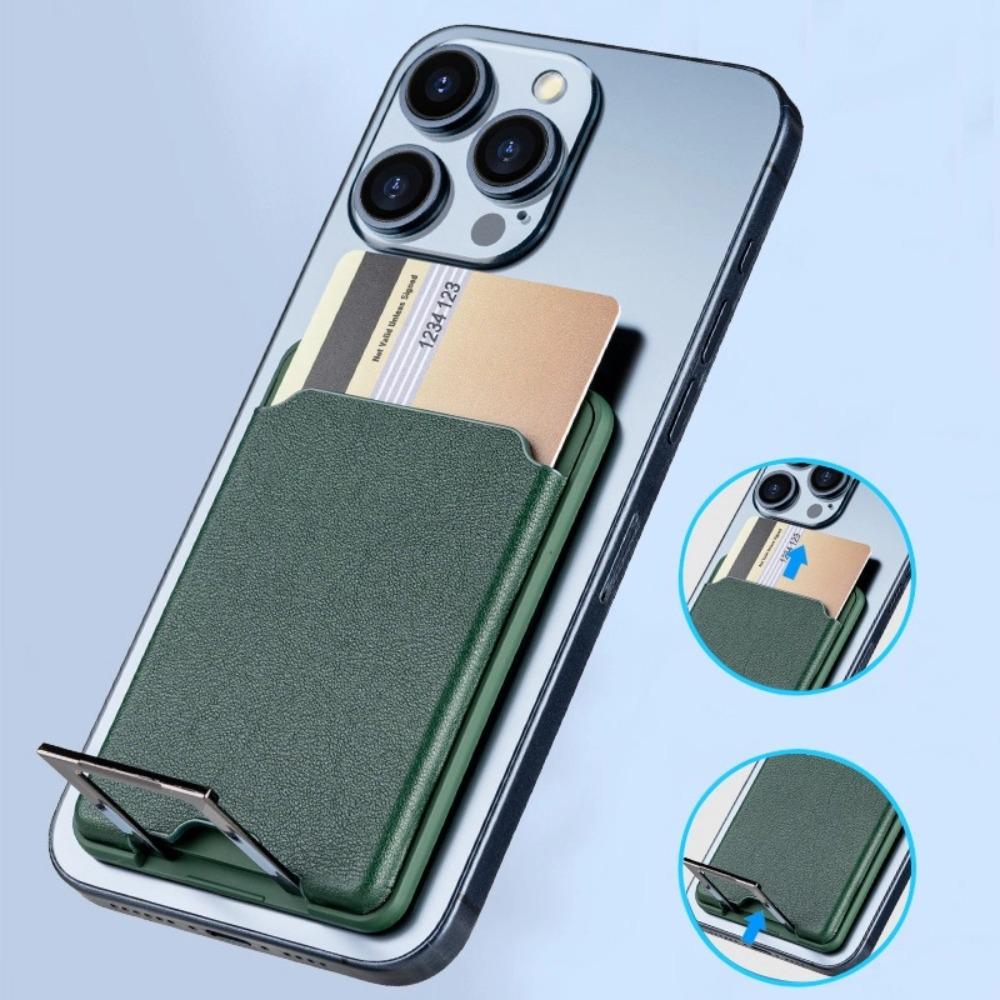 Portacarte Leggero in Pelle Compatibile MagSafe per iPhone 16 Pro Max