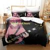 New BOCCHI THE ROCK Bedding Set Single Twin Printed Bed Set With Pillowcase Duvet Cover Soft Single Double Queen Super King Size