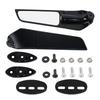 Motorcycle Rear Side Mirror Rearview Integrated Turn Signal Light Rotating For Kawasaki NINJA 400 2018-2021