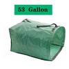 53Gallon Fallen Leaf Collection Bag Leaf Garden Forest Park Outdoor Lawn Cleaning Garbage Grass Debris Beauty Environment