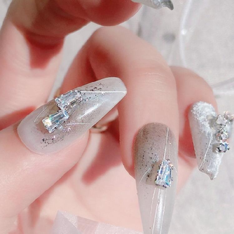 20pcs Nail Rhinestones Diamonds Crystals for Nail Art 3D Decoration Stones Set