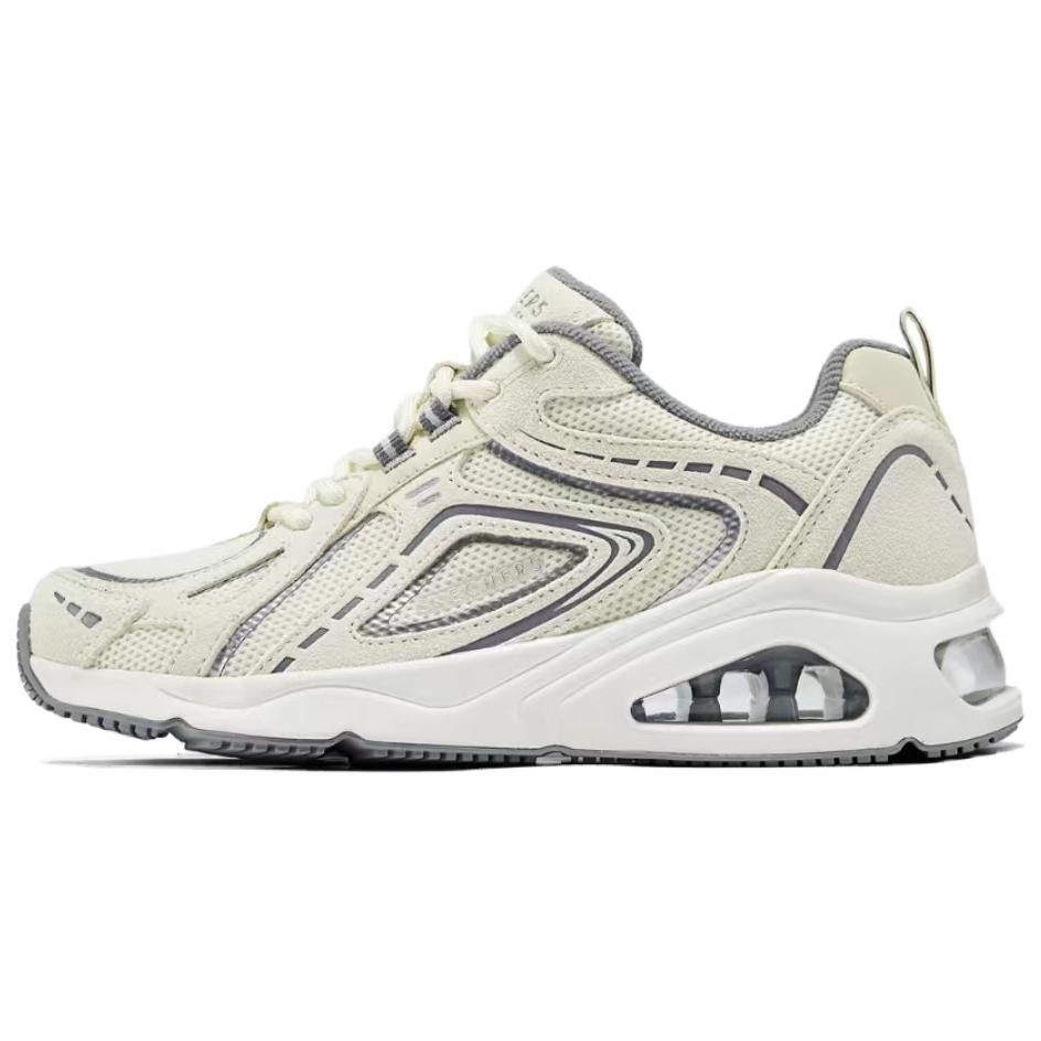 Skechers Tres-Air Uno Удобные Универсальные Теплые Низкие Кроссовки Женские Кроссовки Бежевый 177906-NTGY 38