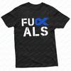 ALS Awareness Month Blue Ribbon Support Squad Fighter Men Women TShirt 2026 ALS Awareness Month Men Outdoor Casual Tshirt