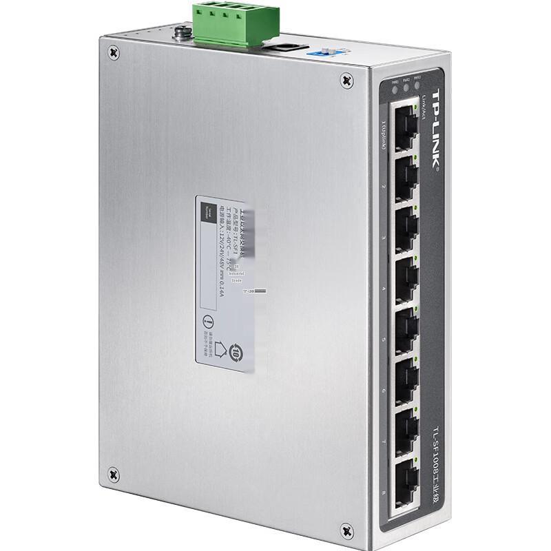 Tp-Link Industrial 8-Port 100Mbps Unmanaged Ethernet Switch