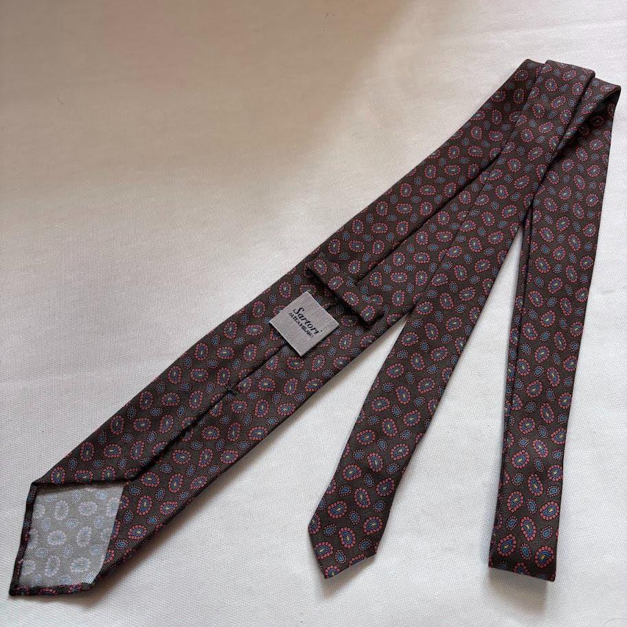 Used Sforzato Altea Milano Sartori Paisley Tie