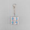 PC123456 Mechanical Keyboard Switch Tester Stress Relief Keychain Toy