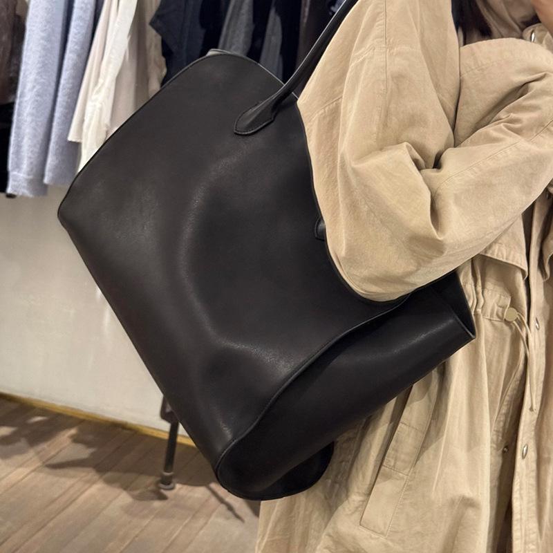 Kendall Jenner Style Women's Large Cowhide Tote Bag - Marlo17 Handbag