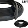 For Boats RV Window Edge Weatherstrip RV Window Rubber Seal Strip Black 9.8Feet