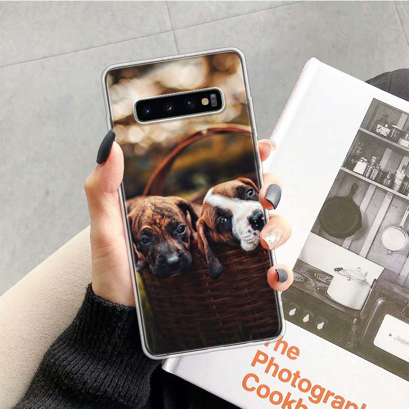 Boxer Dog Phone Case for Samsung Galaxy A52 A51 A50S A12 A22 A32 A72 A10S A30S A31 A71 Note 20 Ultra 10 Plus S10 Galaxy A52 A51