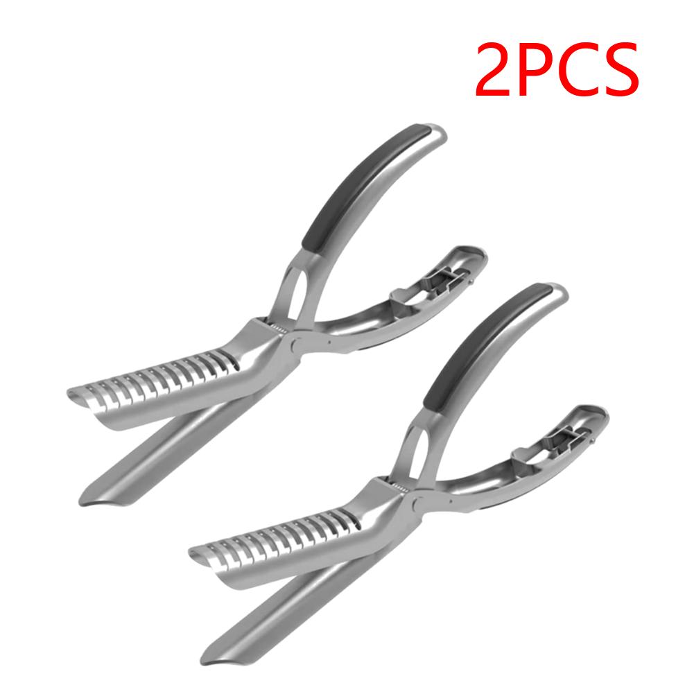 1/2PCS Rib Membrane Remover Stainless Steel Rib Membrane Removal Tool Ergonomic Design for BBQ Enthusiasts for Membrane Removal