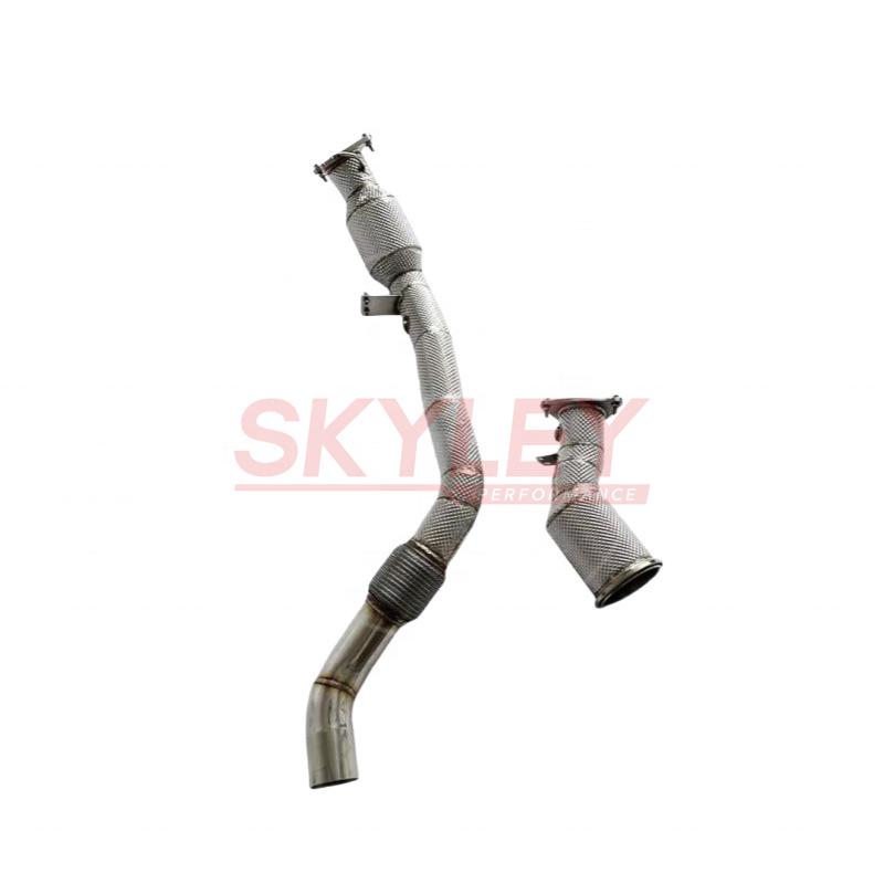 Land Rover Defender L6 3.0T Front Pipe & Catted Downpipe/Header