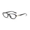 New fashion square sunglasses light luxury personalized concave sunscreen glasses outdoor street pose sunglasses men and women