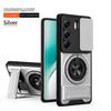 2 in 1 Ring Grip Built-in Magnetic Car Holder Case for Tecno Camon 40 Pro camon40 Camon 30 20 pro Lens push-pull protect Cover