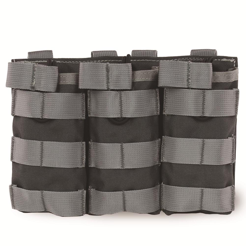 Military Fan Tactical Vest Molle Triple Pouch - Multifunctional Accessory & M4 Magazine Pouch