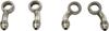 GOODRIDGE Banjo Left Stainless Adapter, 20-degree Twist, Steel, #3, B593L-03C