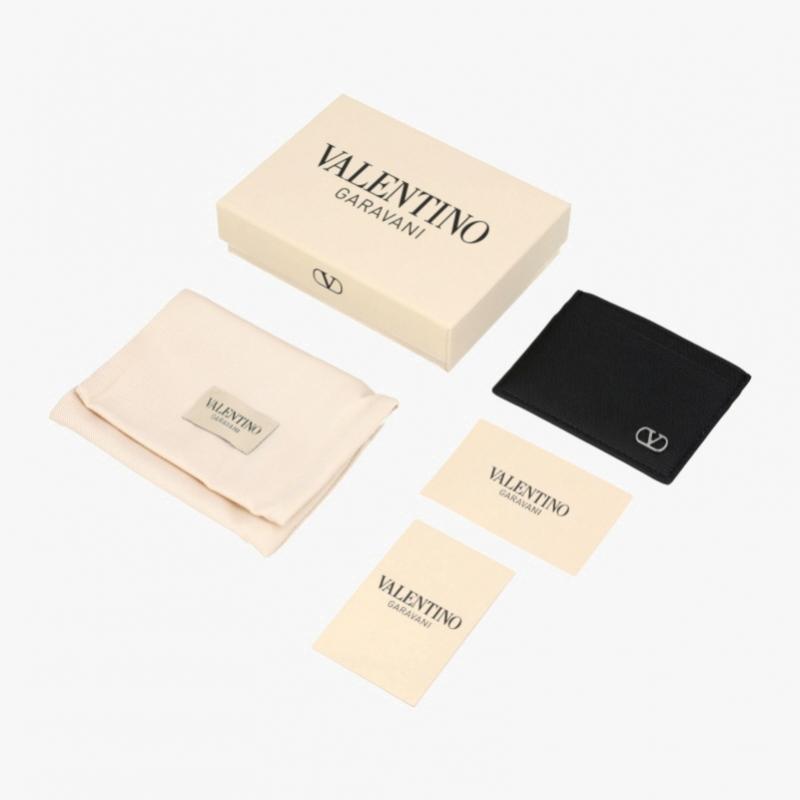 Valentino GaraVani V Logo Card Wallet P0ap4 Uag 0no