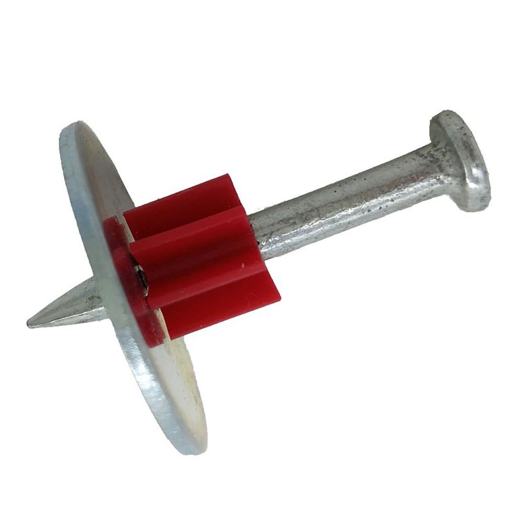 Fastener Pin with Washer Robust Fastener Washer Steel Nail Kit for Ceiling Cement Wall Concrete