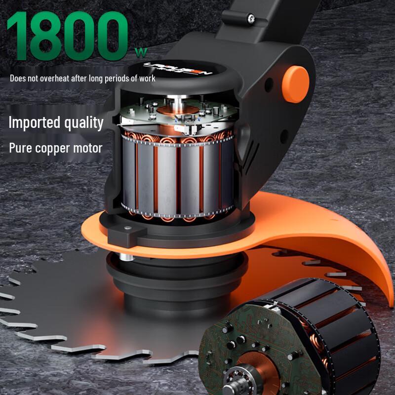 Lichen Cordless Electric Lawn Mower CN plug (adapter included)