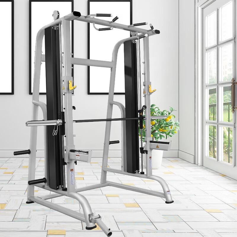 JINLISHUO Commercial Multi-Functional Smith Machine Power Cage