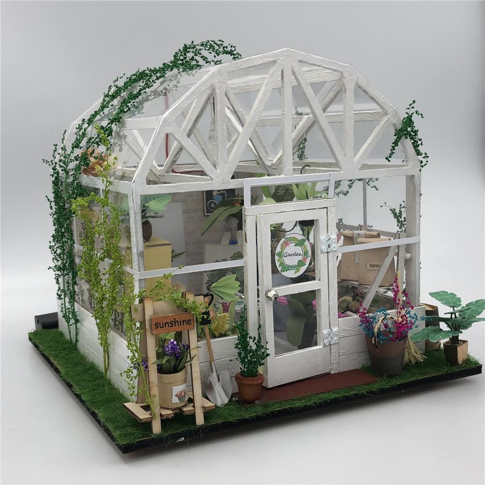 Romantic Flower House DIY Handmade Art House