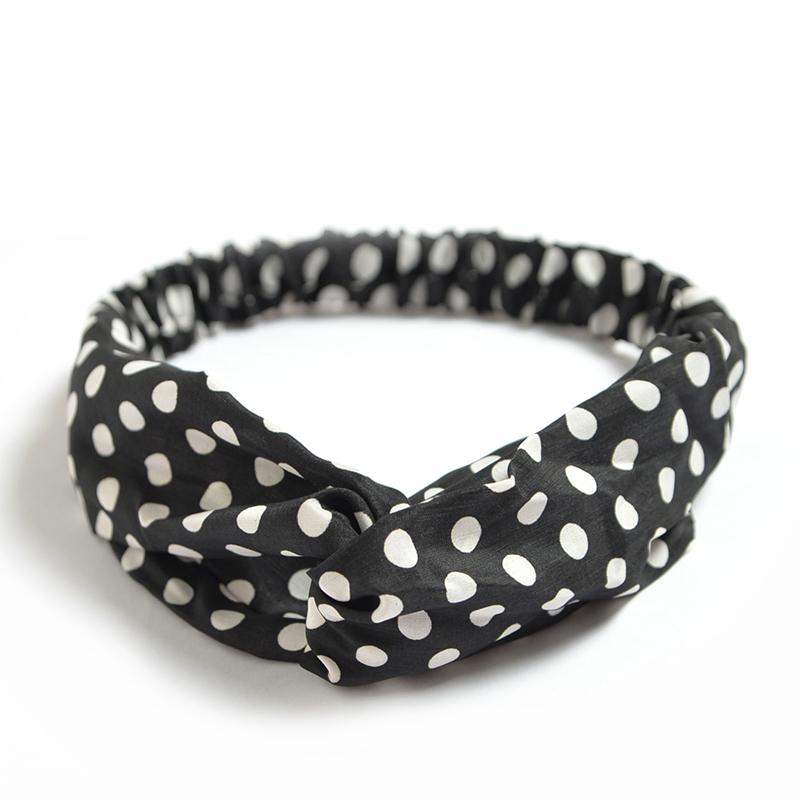 Fashion Women Girls Summer Bohemian Hair Bands Print Headbands Vintage Cross Turban Bandage Bandanas HairBands Hair Accessories