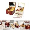 Enchanting Retro Music Box With Rotating Ballerina And Elegant Jewelry Storage