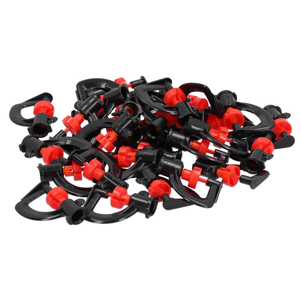 30PCS ABS Sprinkler Head 360 Degree Hanging Sprinkler Durable Atomizing Nozzle  Lawn Irrigation