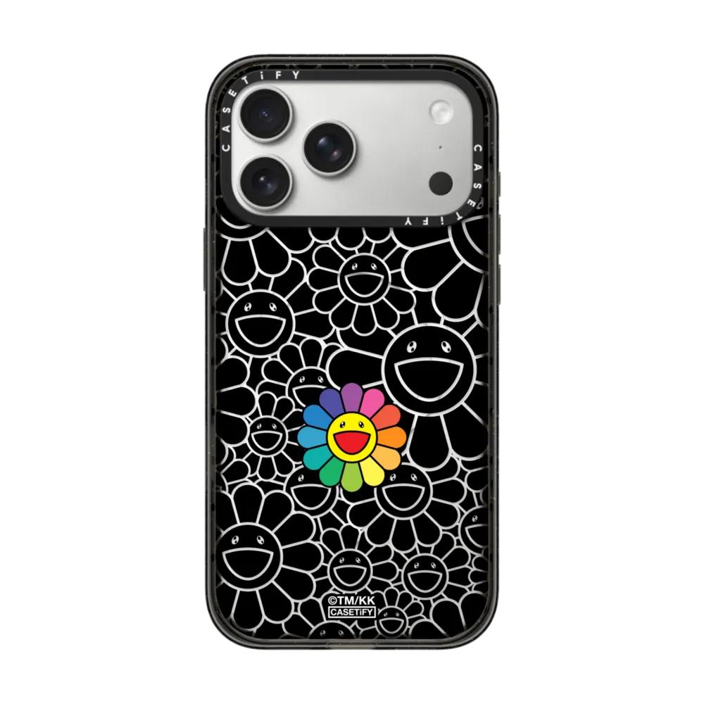 CASETiFY Takashi Murakami FLOWERS BLOOM Art Series Magnetic Drop-proof Case for iPhone 13 14 15 16 17 Pro Max Air 16 Plus