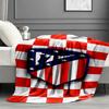 Coperta con Stampa Atletico Madrid - Morbida e Confortevole, per Camera da Letto, Viaggio, Divano, Decorazione per la Casa - Regalo di Compleanno o Natale per un Amico