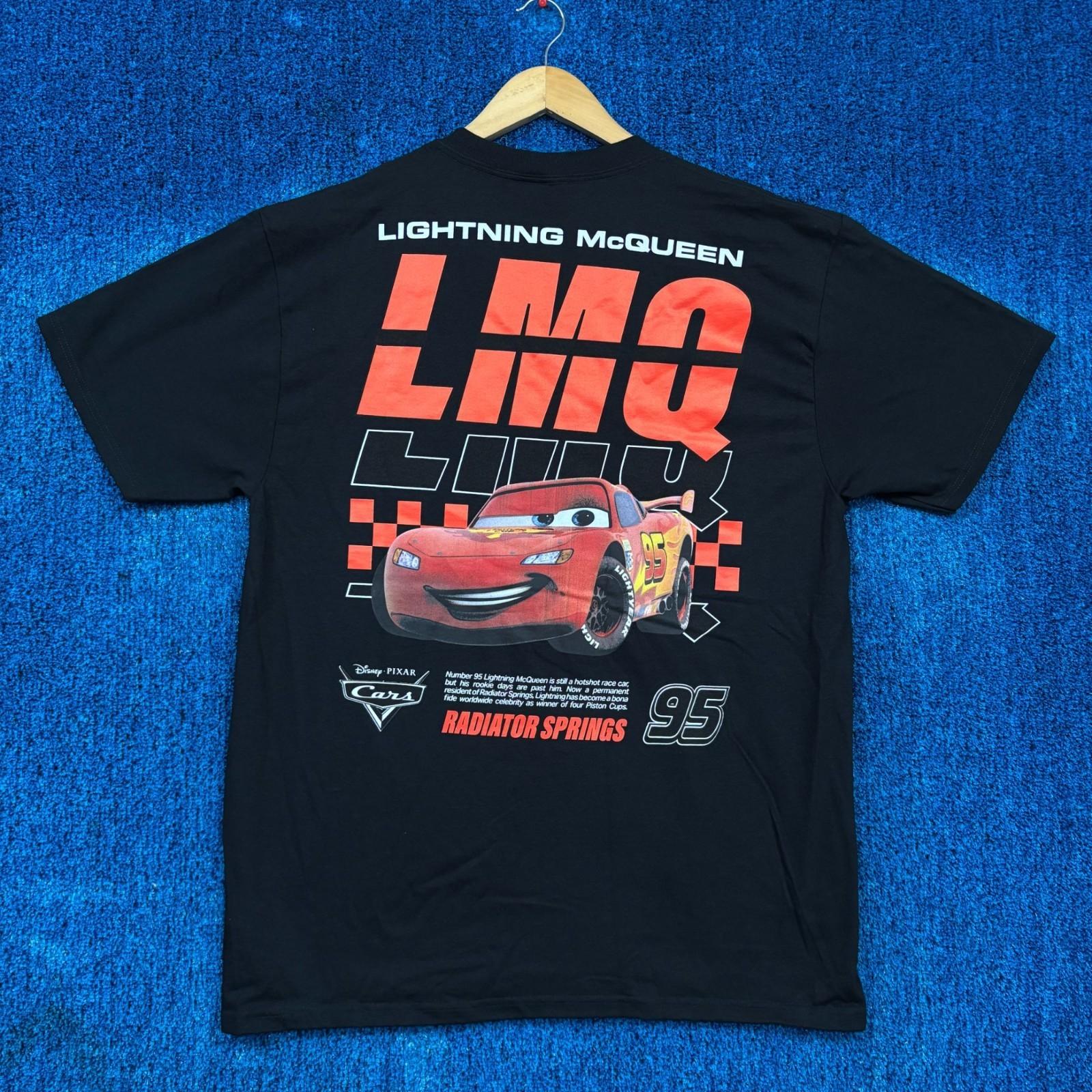 Lightning McQueen 95 Racing Disney Pixar Cars Series Tee L Unisex T-Shirt M