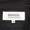 Sonia Rykiel long Jacket 42 black hood Women Used