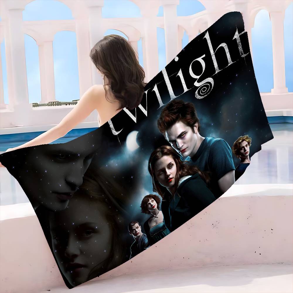Movie Twilight Beach Towel Colorful Bath Towels For Girl Microfiber Quick Dry Custom Sand Free Beach Yoga Spa Gym Pool