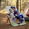 1pc Villains1 Theme Blanket - Digital Print, Polyester, Cozy for All Seasons, Perfect for Outdoor, and Travel