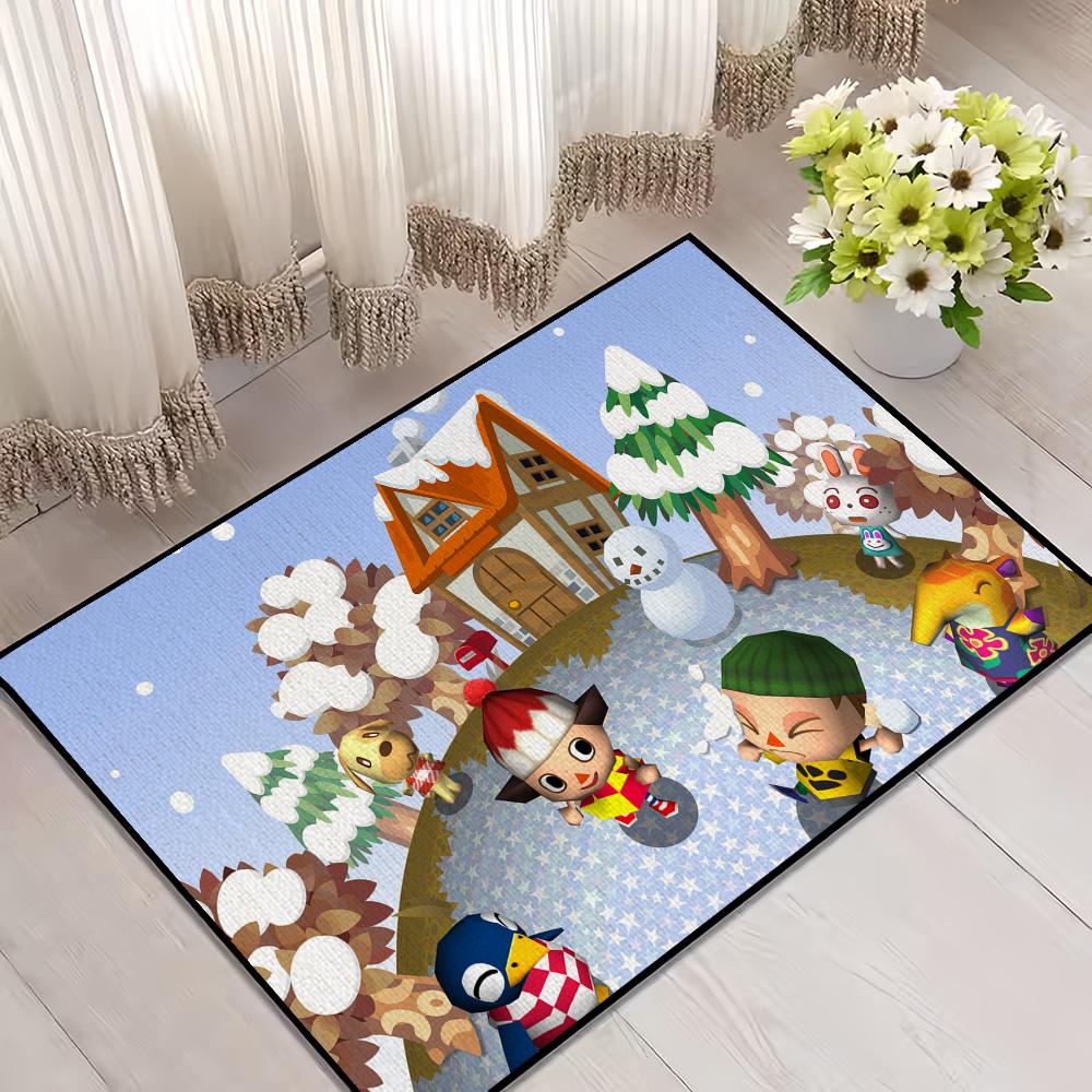 

Door Cute Mat For Bedroom A-Animal Decoration Kitchen Bath Carpet House Crossing Super Absorbent Rug Game Foot Non-slip SJR40x60CM
