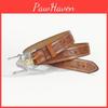 High Quality Pu Leather Belt With Bohemian Alloy Buckle For Men In Ethnic Style With Bull Head Print