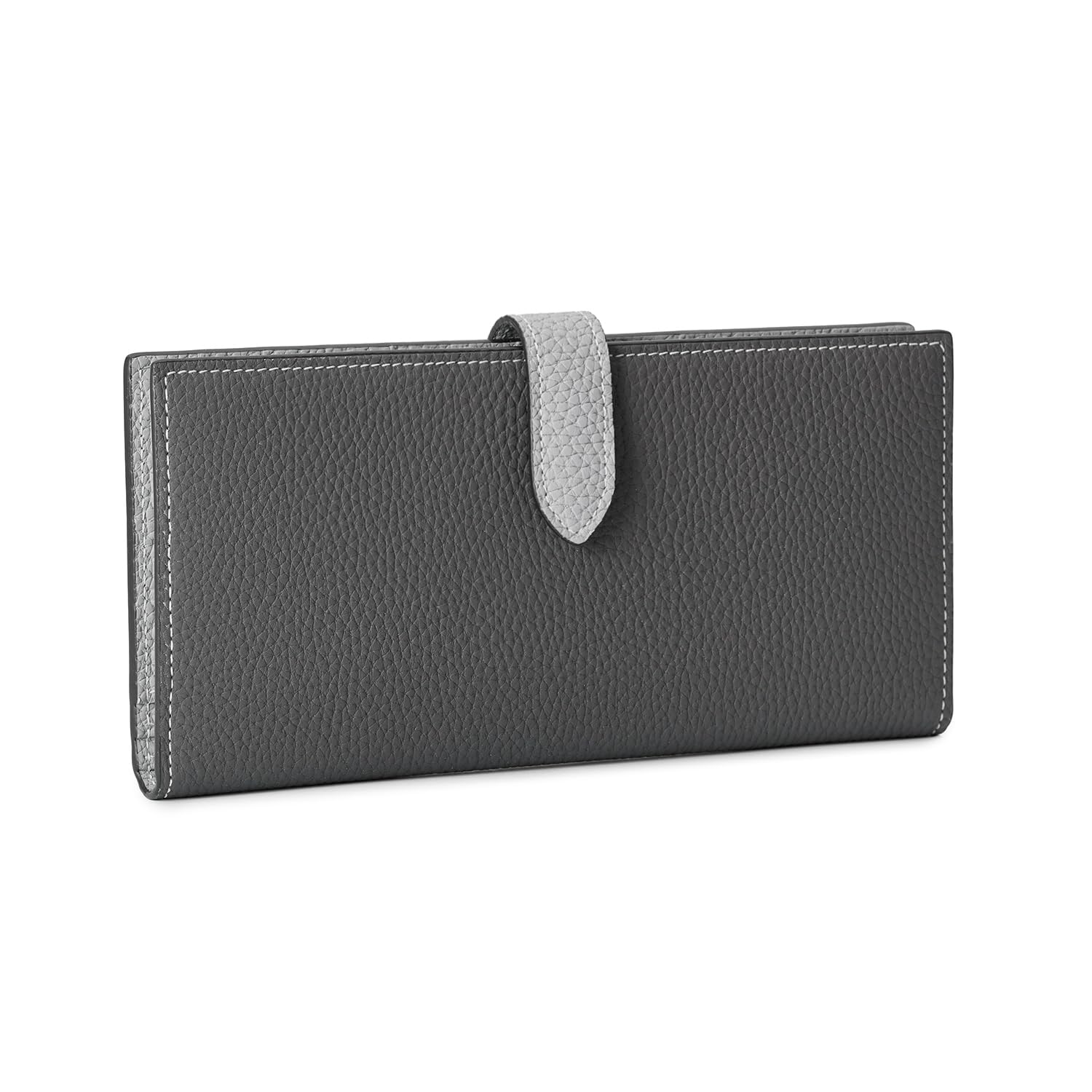

Belted Long Wallet Bottarato Leather Finest Genuine New Joining School Celebration [BONAVENTURA] [Bonaventura] (Shrink Leather) [Gray] Wallet,