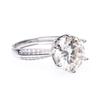 Bien Vetu Moissanite Ring 5-Carat In-Ring Pave 112